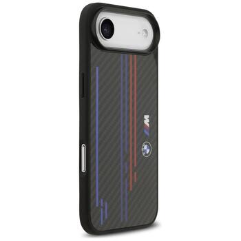 BMW M Kevlar Lines & Logo MagSafe Case Защитный Чехол для Apple iPhone 17 Air (BMHMP17M25CFSTSK)