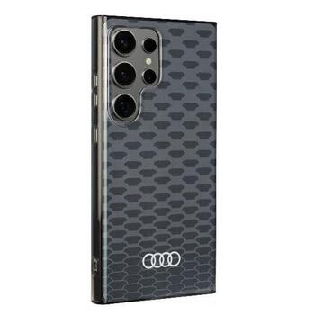 Audi IML Pattern MagSafe Чехол для Samsung Galaxy S24 Ultra (AU-IMLMS24U-Q5/D3-BK)