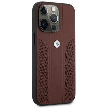 BMW BMHCP13LRSPPR Back Case Кожанный Чехол для телефона Apple iPhone 13 / 13 Pro (BMHCP13LRSPPR)