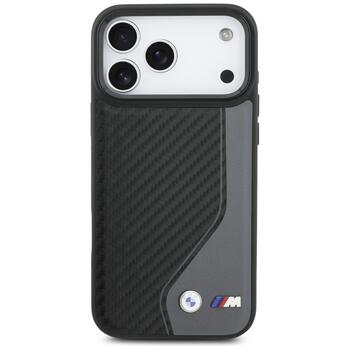 BMW M Carbon Logo MagSafe Case Aizsargapvalks priekš Apple iPhone 17 Pro Max (BMHMP17X25PCCSCAK)