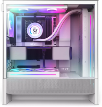 NZXT H5 Flow RGB midi Tower Корпус для компьютера (CC-H52FW-R1)