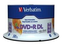Verbatim 97693 Матрицы DVD+R / DL / 8.5 GB / 50шт (97693)