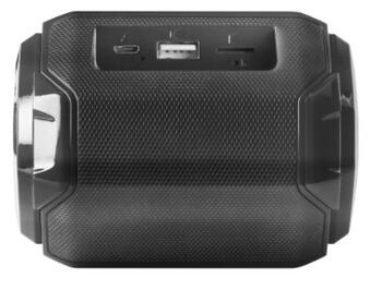 Mars Gaming MSBAX Bluetooth Bezvadu Skaļrunis ar Radio / MicroSD / RGB / USB / 10W (MSBAX)