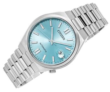 Citizen Tsuyosa Vīriešu Pulkstenis 40mm Ice Blue Dial Stainless Steel Bracelet (NJ0151-88M)
