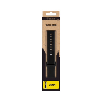 Tactical 432 Silicone Band Ремешок для часов 20mm / чёрный (TA-2447381)