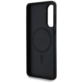 Guess 4G Ring Classic Logo MagSafe Case Aizsargapvalks priekš Samsung Galaxy S25 Edge (GUHMS25EG4GFRK)