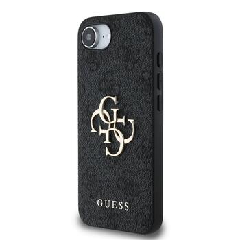 Guess PU 4G Metal Logo Case Защитный чехол для Apple iPhone 16e (GUHCPSE44GMGGR)