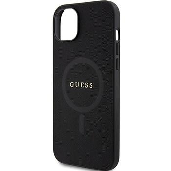 Guess GUHMP15MPSAHMCK Hardcase Saffiano MagSafe Защитный чехол для iPhone 15 Plus / 14 Plus 6.7