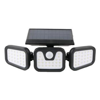 Forever Light SUNARI Saules Lampa LED / FLS-03 74*SMD PIR / 8W / 600lm / 6000K / 2400mAh / Li-Ion (RTV100324)