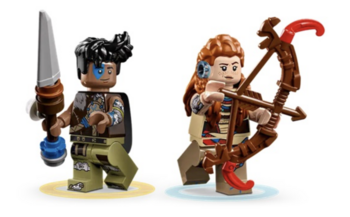 LEGO 77037 Aloy & Varl vs. Shell-Walker & Sawtooth Konstruktors (77037)