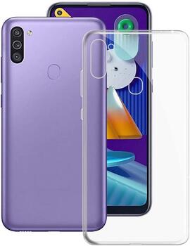 Mocco Ultra Back Case 1 mm Силиконовый чехол для Samsung Galaxy M11 Прозрачный (MC-BC1MM-M11-TR)