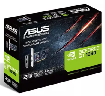 Asus NVIDIA GeForce GT1030-2G-BRK 2GB Видеокарта (90YV0AT2-M0NA00)