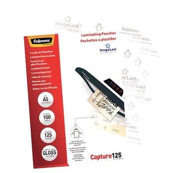 Fellowes A6 Пленки для Ламинирования Глянцевые 125 Микрон (100 шт.) (5307201)