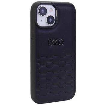 Audi GT Synthetic Leather Back Case Защитный Чехол для Apple iPhone 15 Plus (AU-TPUPCIP15M-GT/D2-BK)