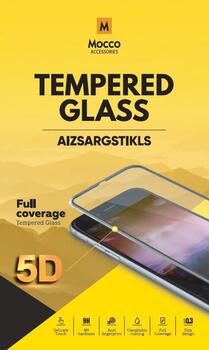 Mocco Full Glue 5D Signature Edition Tempered Glass Защитное стекло для Samsung Galaxy A72 / A80 Черное (MC-5D-GP-A80-BK)