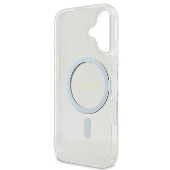 Guess GUHMP16SHFGERET IML Glitter Circle MagSafe Защитный чехол для iPhone 16 6.1