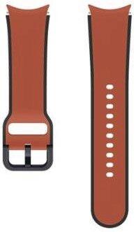 Samsung ET-STR90SRE Two-tone Sport Strap Sporta siksniņa priekš Samsung Galaxy Watch 4/4 Classic/5/5 Pro 20mm S/M (ET-STR90SREGEU)
