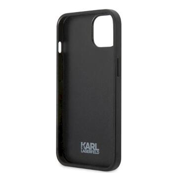 Karl Lagerfeld KLHCP13SPMNIKPI Monogram Ikonik Patch Aizsargapvalks priekš iPhone 13 mini 5,4