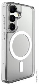Swissten Clear Jelly MagStick Back Cace Защитный Чехол для Samsung Galaxy S24 FE 5G (33001731)