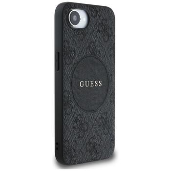 Guess 4G Circle Classic Logo MagSafe Чехол для Apple iPhone 16e (GUHMPSE4P4PGRSGK)