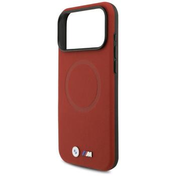 BMW M FW Metal Logo MagSafe Case Защитный Чехол для Apple iPhone 17 Pro Max (BMHMP17X25PFWSMR)