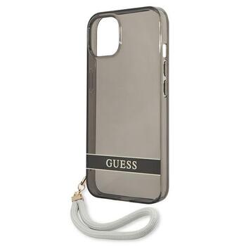 Guess GUHCP13SHTSGSK Hardcase Translucent Stap Защитный чехол для iPhone 13 mini 5,4