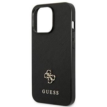 Guess GUHCP13LPS4MK Hardcase Saffiano 4G Small Metal Logo Защитный чехол для iPhone 13 Pro / 13 6,1