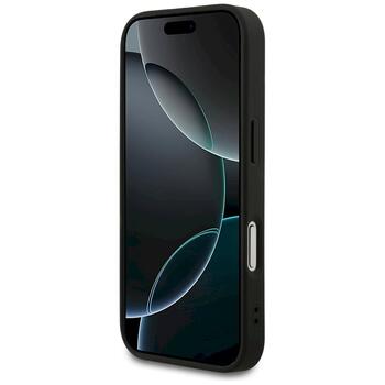 Guess Saffiano Classic Logo MagSafe Защитный чехол для iPhone 17 Pro / чёрный (GUHMP17LPSAHMCK)