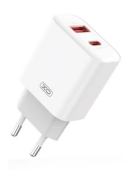 XO CE12 USB - USB-C Зарядное Устройство 20W (CE12WH)