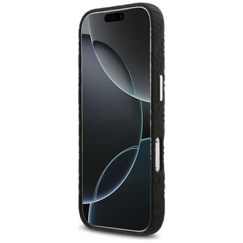 Karl Lagerfeld Grained PU Repeated Logo MagSafe Case Чехол для Apple iPhone 17 Pro (KLHMP17LPGKLFOFK)