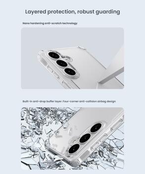 Nillkin Nature TPU PRO Cover Защитный чехол для Samsung Galaxy S26+ / прозрачный (57983129416)