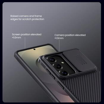 Nillkin CamShield PRO Hard Case Защитный чехол для Samsung Galaxy S26 / чёрный (57983129398)
