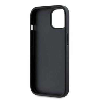 Karl Lagerfeld KLHCP15MPQDSMGK Diagonal Quilted S Aizsargapvalks priekš iPhone 15 Plus/14 Plus 6.7