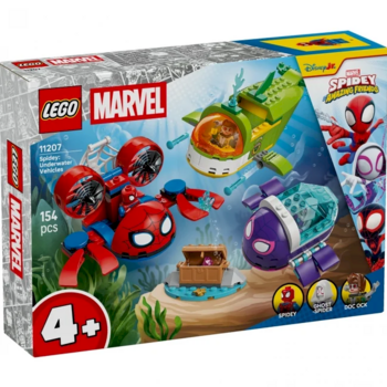 LEGO MARVEL 11207 Spidey: Underwater Vehicles Konstruktors (11207)