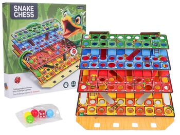RoGer 3D Snake Ladder Galda spēle (5903864974959)