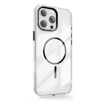 Mocco Clear Thin Mag Back Case Aizmugurējais apvalks priekš Apple iPhone 17 Air (MO-CTM-IP-17AIR-BK)