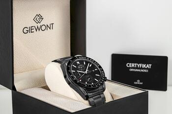 Giewont Chronograph Sapphire Vīriešu pulkstenis / melns (GW8720-B1)
