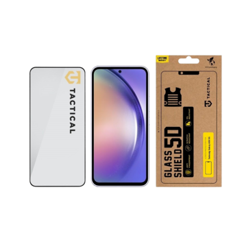 Tactical Glass Shield 5D Защитное стекло для Samsung Galaxy A36/A56 / чёрный (TA-57983124697)
