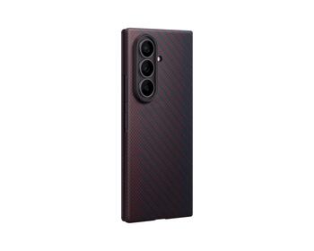 Samsung EF-KF976SRE Carbon Magnet Case Защитный чехол для Galaxy Z Fold 8 Ultra / красный (EF-KF976SREGWW)