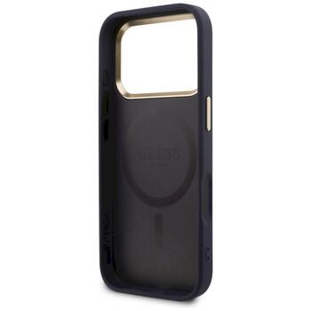 Guess Perforated 4G MagSafe Case Защитный чехол для iPhone 17 Pro / синий (GUHMP17L5PG4SRGB)