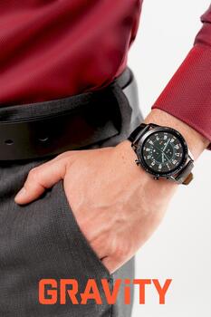 Smartwatch Gravity Смарт-часы с 2 ремешками GT10-2 / чёрный (GT10-2)