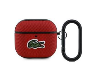 Lacoste Petit Pique Croc Logo Patch Case Чехол для наушников Apple AirPods 4 (LCA4PVCR)