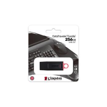 Kingston 256GB USB 3.2 Gen1 DataTraveler флешка (DTX/256GB)
