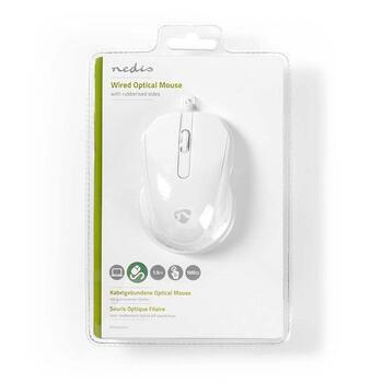 Nedis MSWD300WT Оптическая мышь 1000 DPI (MSWD300WT)