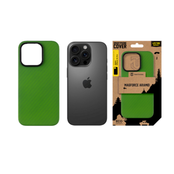 Tactical MagForce Aramid Cover Защитный чехол для Apple iPhone 16 Pro / Green Toad (TA-57983126541)