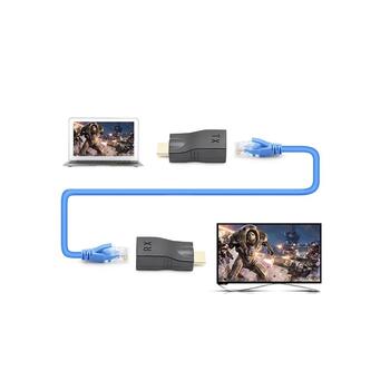 RoGer HDMI 2.0 Extender RJ45 / cat5e/6 / 30m / 4K (RO-HDMIEXTNDR-30M)