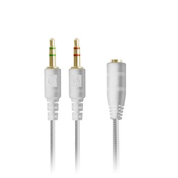 Mars Gaming MIHXW Haptic Sense In-Ear Vadu austiņas ar noņemamu mikrofonu / 3,5mm (MIHXW)