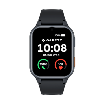 Garett Smartwatch Senior Vita 4G Viedpulkstenis Senioriem (VITA_4G_BLK)