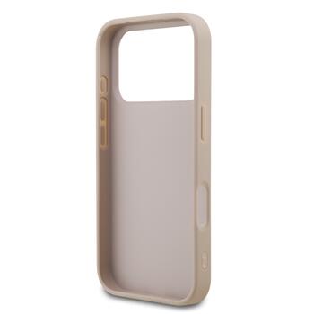 Guess PU 4G Stripe Case Защитный чехол для iPhone 17 Pro / розовый (GUHCP17LG4GLPI)