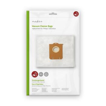 Nedis DUBG120AEP10 Putekļu sūcēju maisi AEG / PHILIPS / ELECTROLUX S-BAG (10gab.) (DUBG120AEP10)
